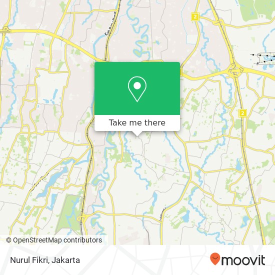 Nurul Fikri, Jalan H. Hasan map