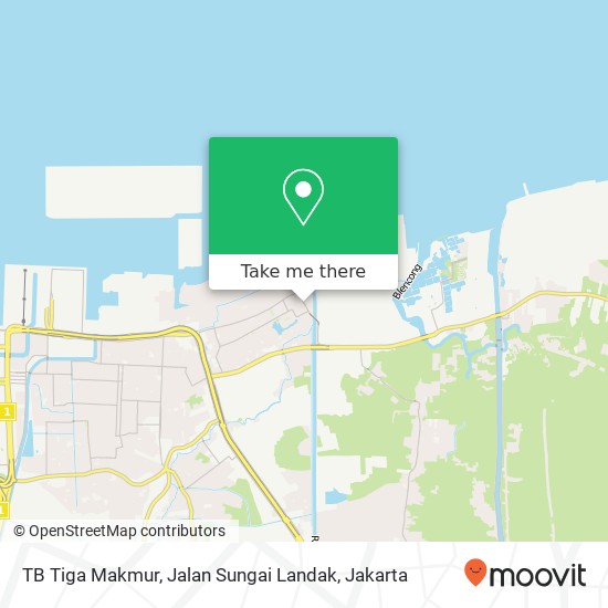 TB Tiga Makmur, Jalan Sungai Landak map