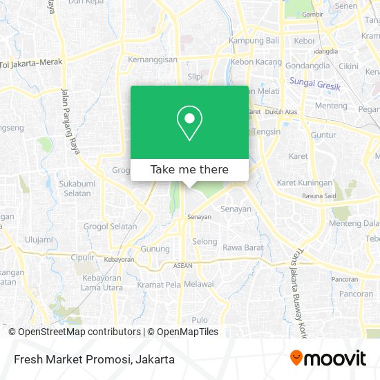 Fresh Market Promosi map