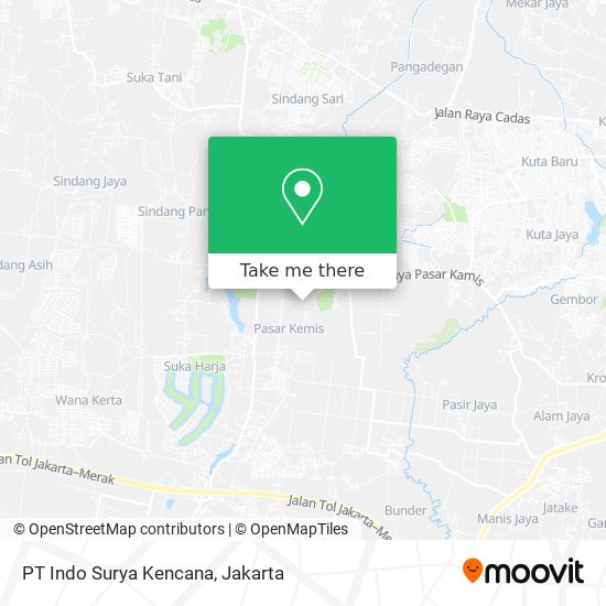 PT Indo Surya Kencana map