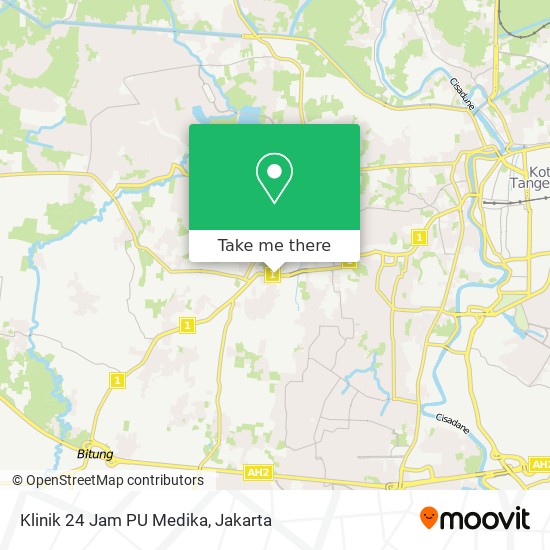 Klinik 24 Jam PU Medika map