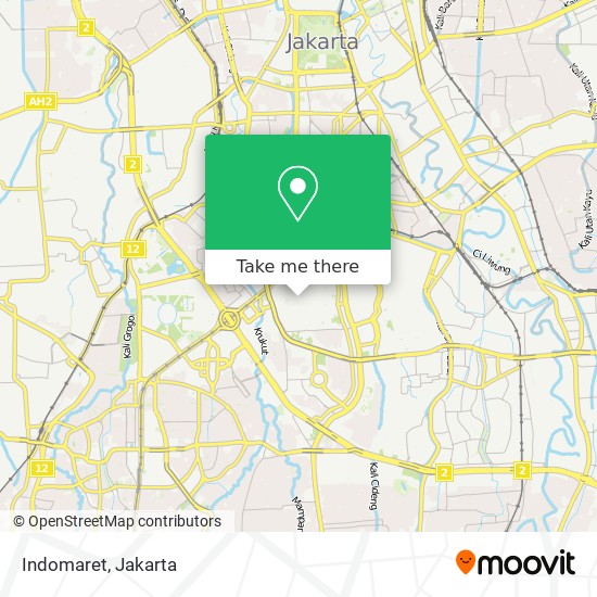 Indomaret map