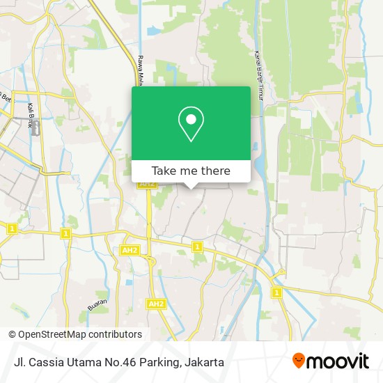 Jl. Cassia Utama No.46 Parking map