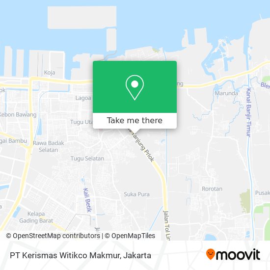 PT Kerismas Witikco Makmur map