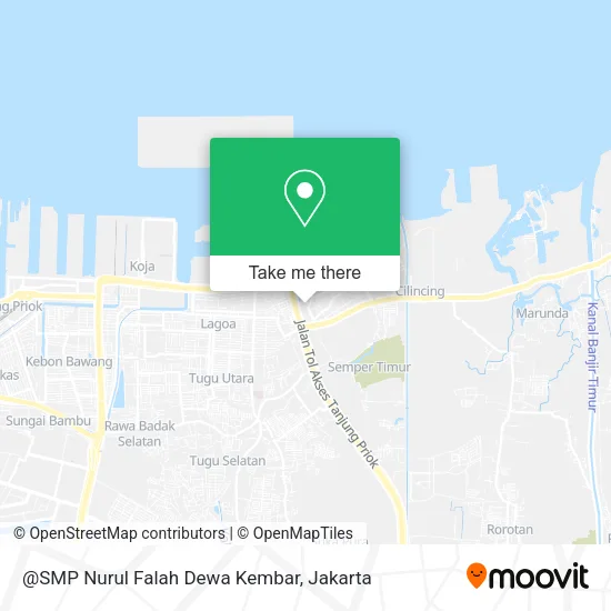 @SMP Nurul Falah Dewa Kembar map