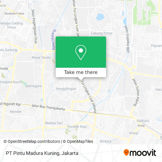 PT Pintu Madura Kuning map