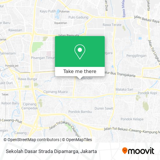 Sekolah Dasar Strada Dipamarga map