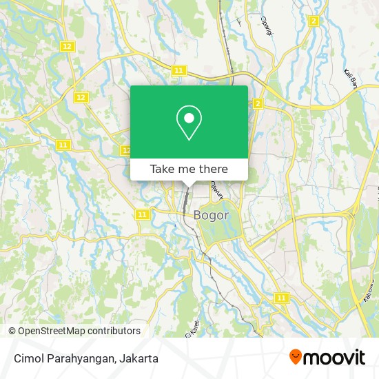 Cimol Parahyangan map