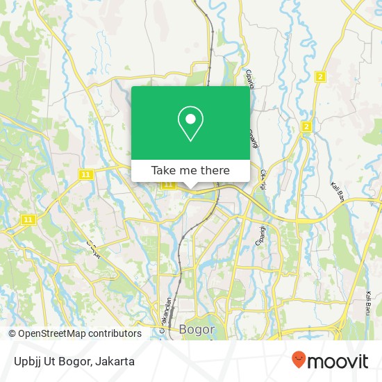 Upbjj Ut Bogor, Jalan KH Sholeh Iskandar Tanah Sereal map