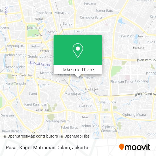 Pasar Kaget Matraman Dalam map
