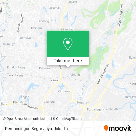 Pemancingan Segar Jaya map