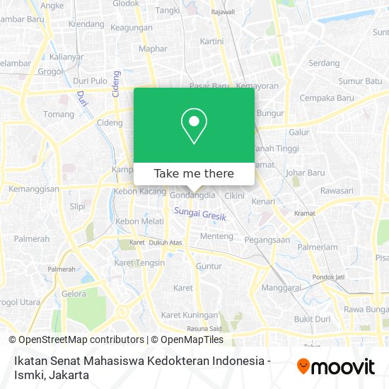 Ikatan Senat Mahasiswa Kedokteran Indonesia - Ismki map