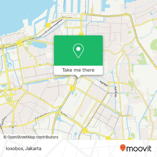 Ioxobox, Kelapa Gading map