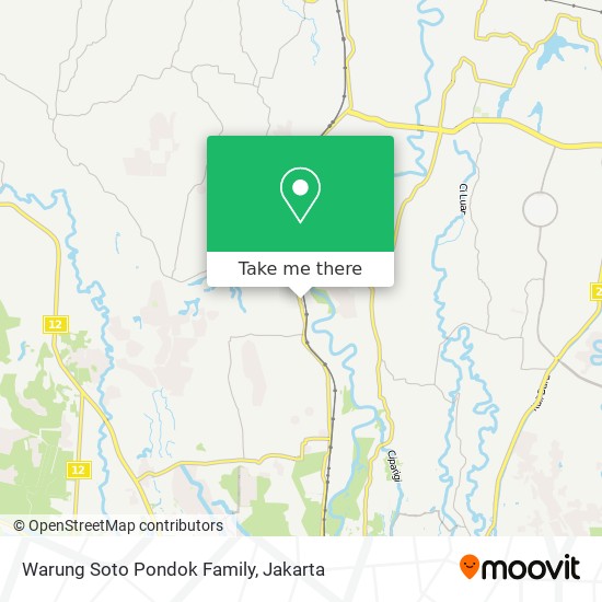 Warung Soto Pondok Family map