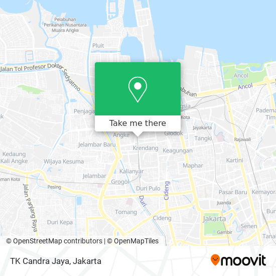 TK Candra Jaya map