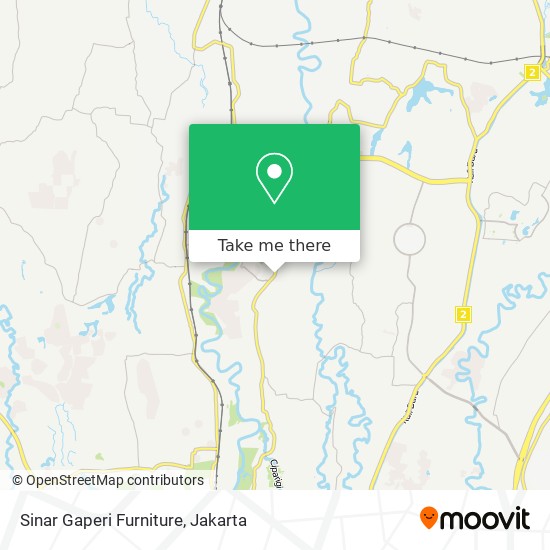 Sinar Gaperi Furniture map