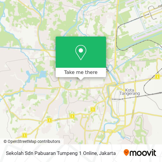 Sekolah Sdn Pabuaran Tumpeng 1 Online map