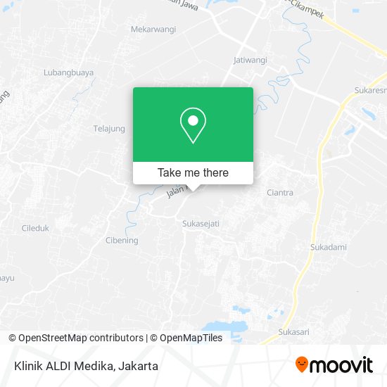 Klinik ALDI Medika, Cikarang Selatan 17853 map