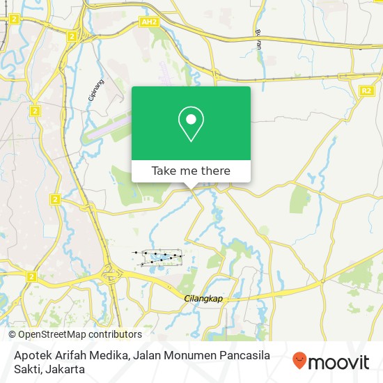 Apotek Arifah Medika, Jalan Monumen Pancasila Sakti map