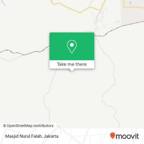 Masjid Nurul Falah, Indonesia map