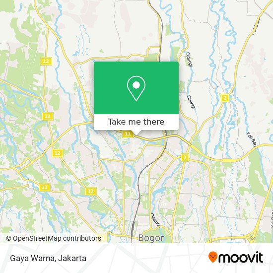 Gaya Warna map