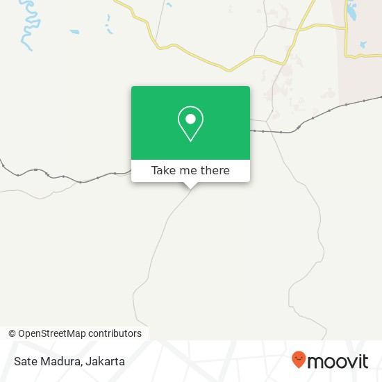 Sate Madura, Indonesia map