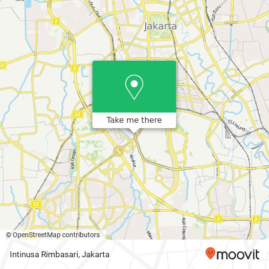 Intinusa Rimbasari, Jalan K. H. Mas Mansyur map