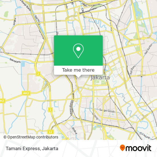 Tamani Express map