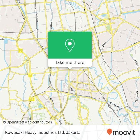 Kawasaki Heavy Industries Ltd, Jalan K. H. Wahid Hasyim map