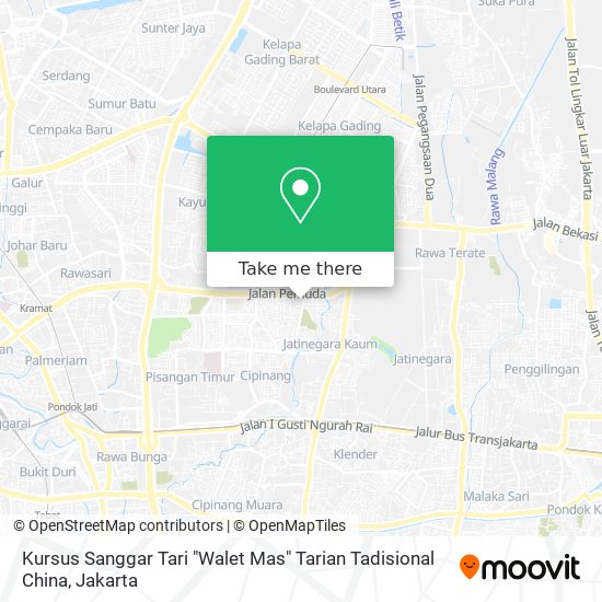 Kursus Sanggar Tari "Walet Mas" Tarian Tadisional China map