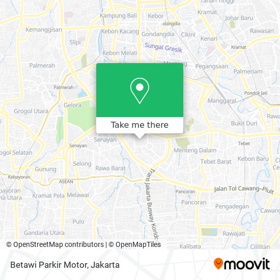 Betawi Parkir Motor map