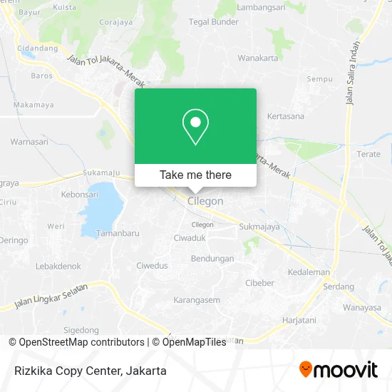 Rizkika Copy Center map