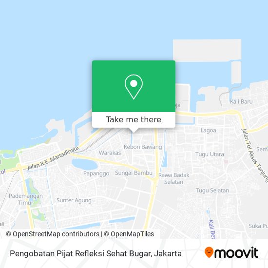 Pengobatan Pijat Refleksi Sehat Bugar map