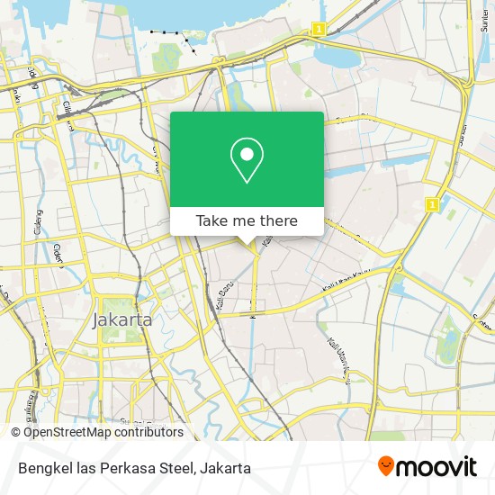 Bengkel las Perkasa Steel map