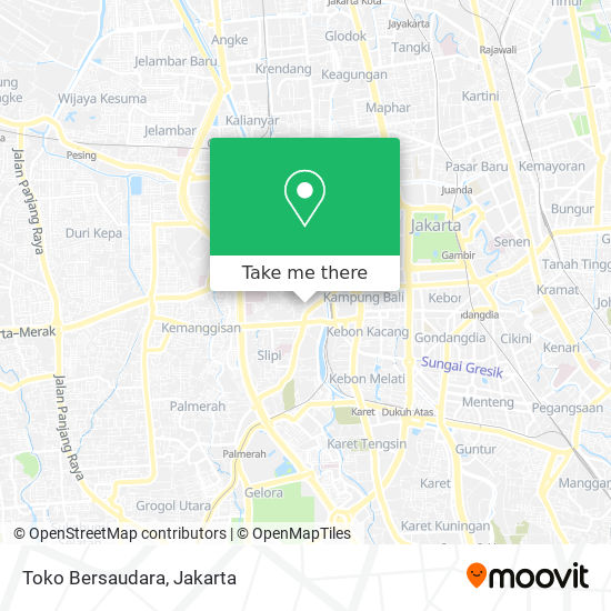 Toko Bersaudara map