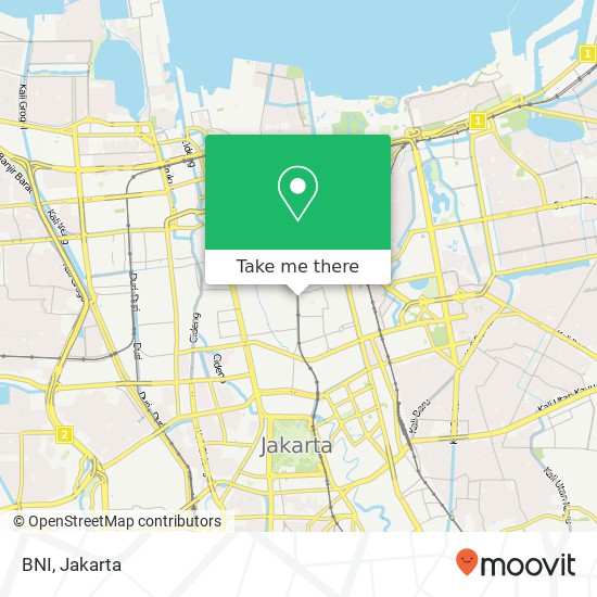 BNI, Jalan Karang Anyar map