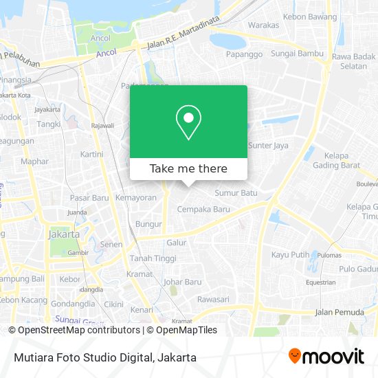 Mutiara Foto Studio Digital map