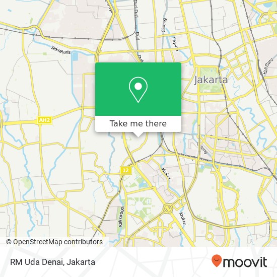 RM Uda Denai, Jalan Slipi 4 map