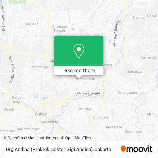 Drg Andina (Praktek Dokter Gigi Andina) map