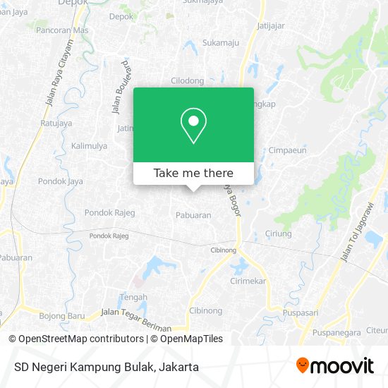 SD Negeri Kampung Bulak map