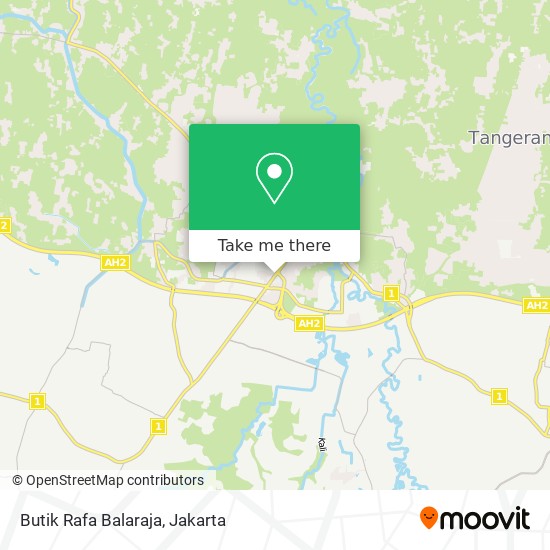 Butik Rafa Balaraja map