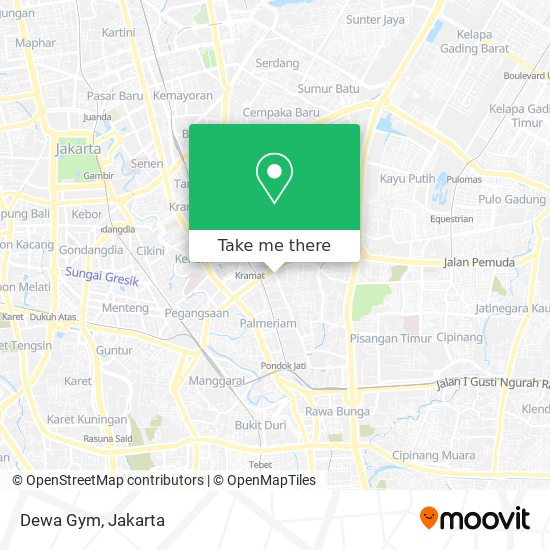 Dewa Gym map