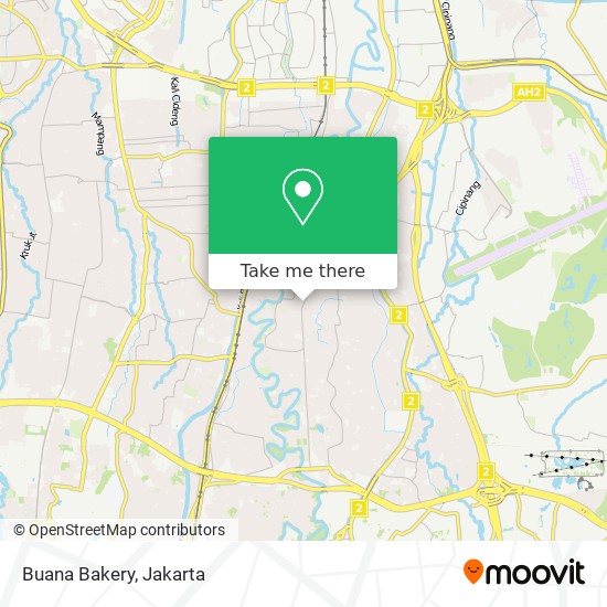 Buana Bakery map