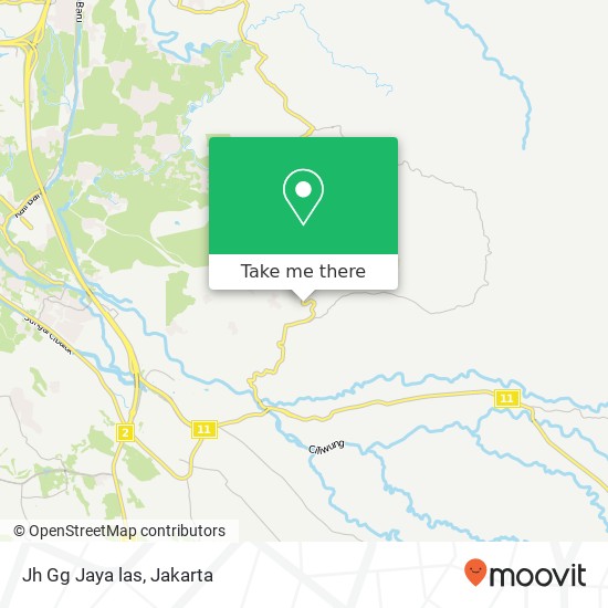 Jh Gg Jaya las, Jalan Raya Bukit Pelangi Sukaraja map
