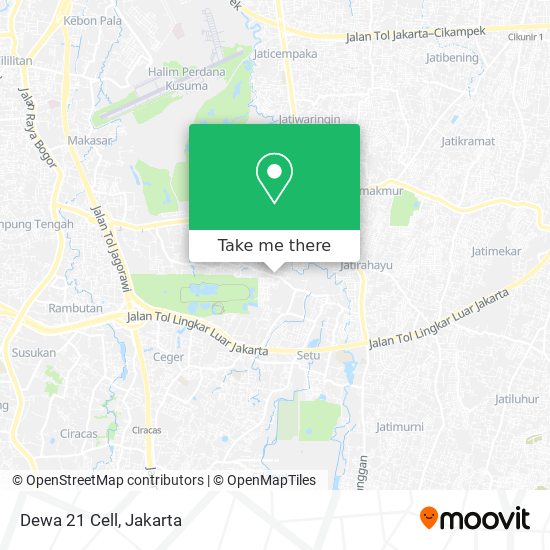 Dewa 21 Cell map