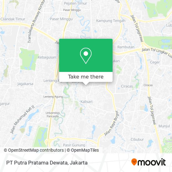 PT Putra Pratama Dewata map