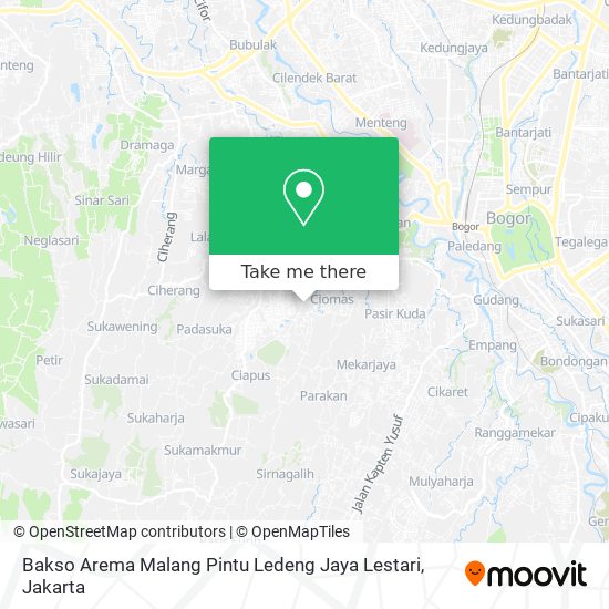 Bakso Arema Malang Pintu Ledeng Jaya Lestari map