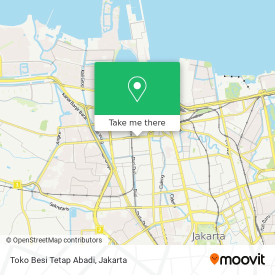 Toko Besi Tetap Abadi map