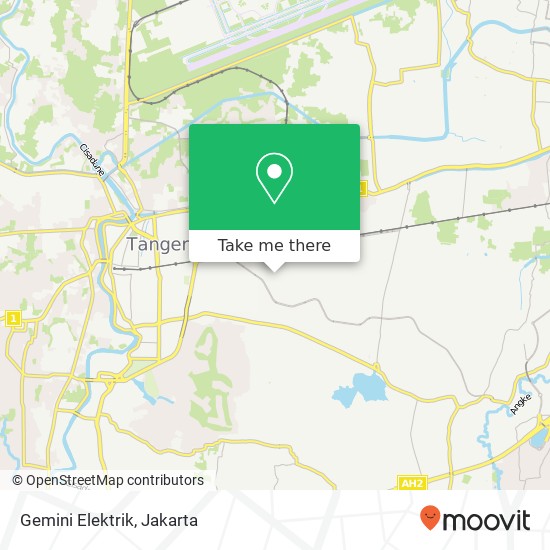 Gemini Elektrik, Jalan Permata Raya map