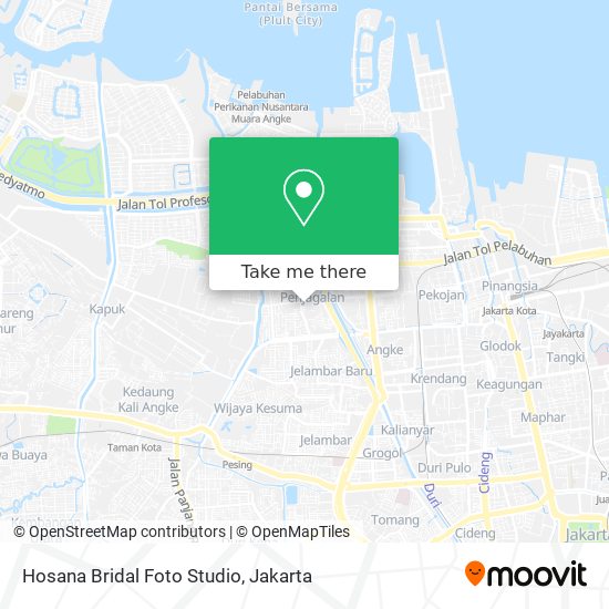 Hosana Bridal Foto Studio map